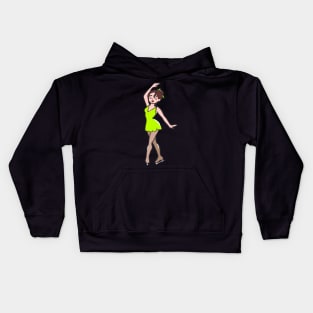 Figure skating ice skating ice skating ice sport Kids Hoodie